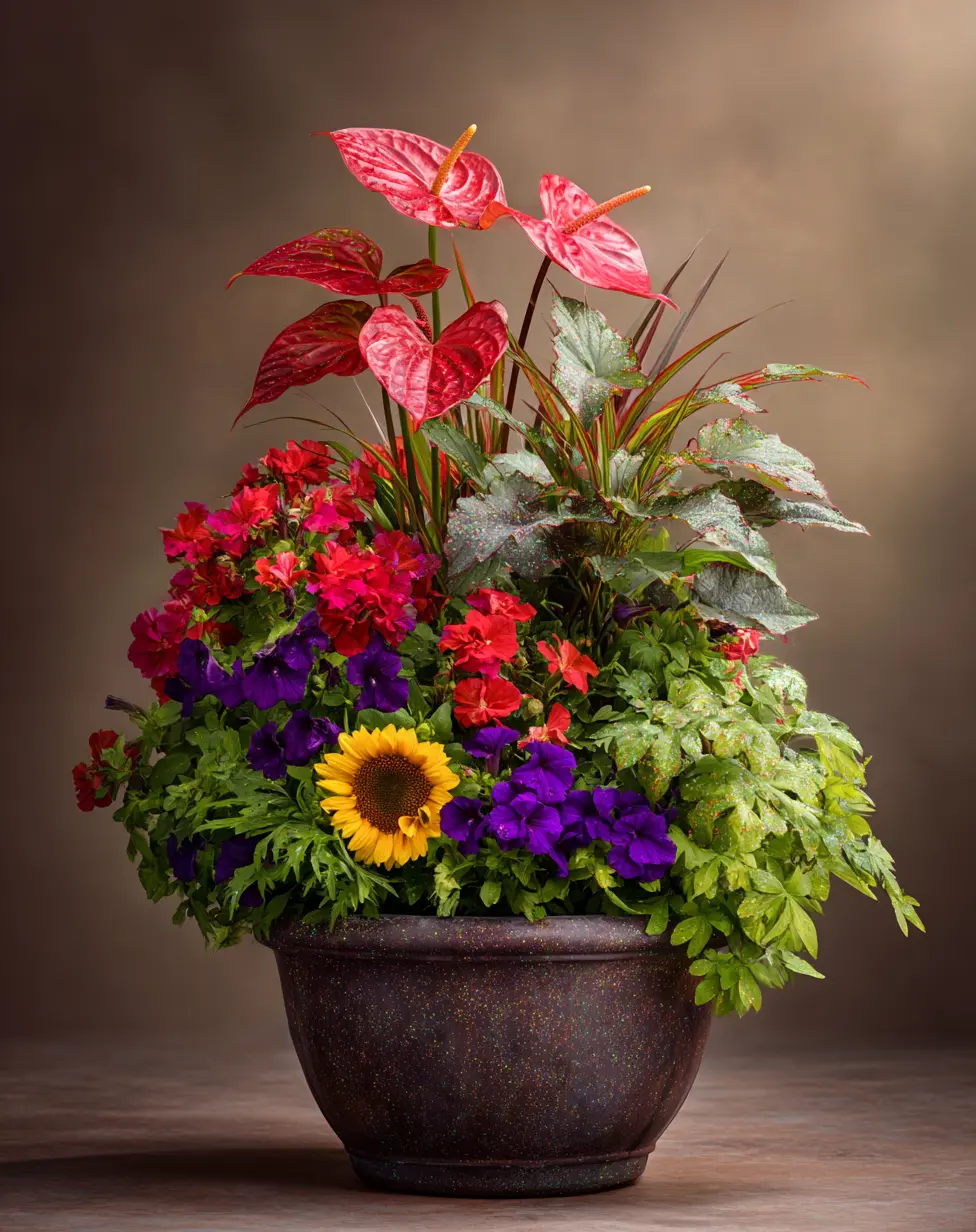 Fragrant Delight: Combine Coleus with Scented Flowers and Herbs
