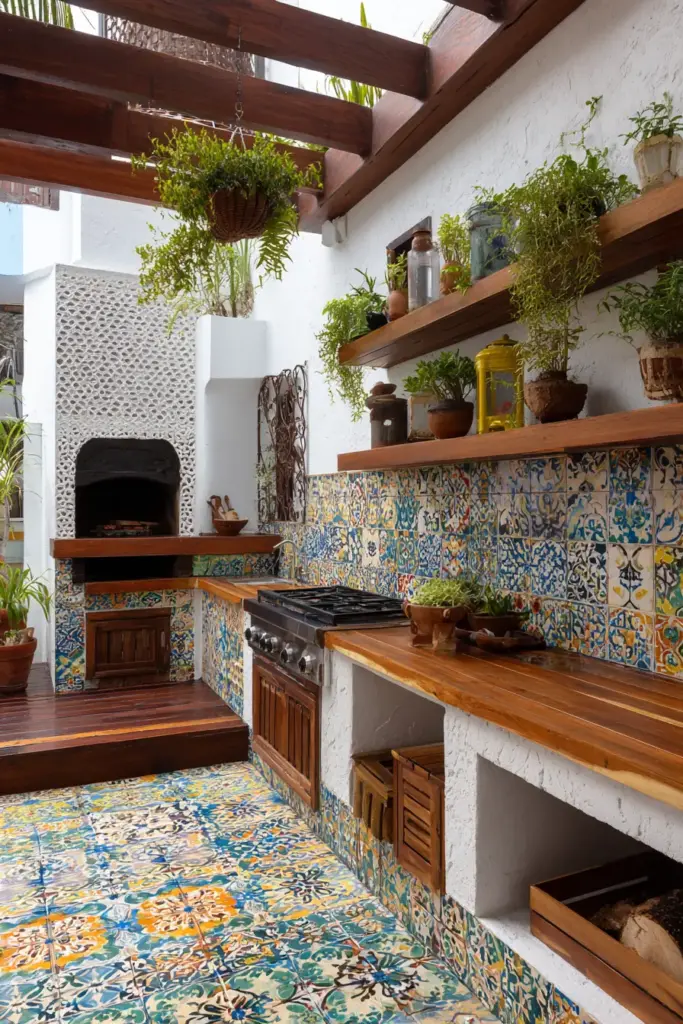 Lush Mediterranean Culinary Oasis