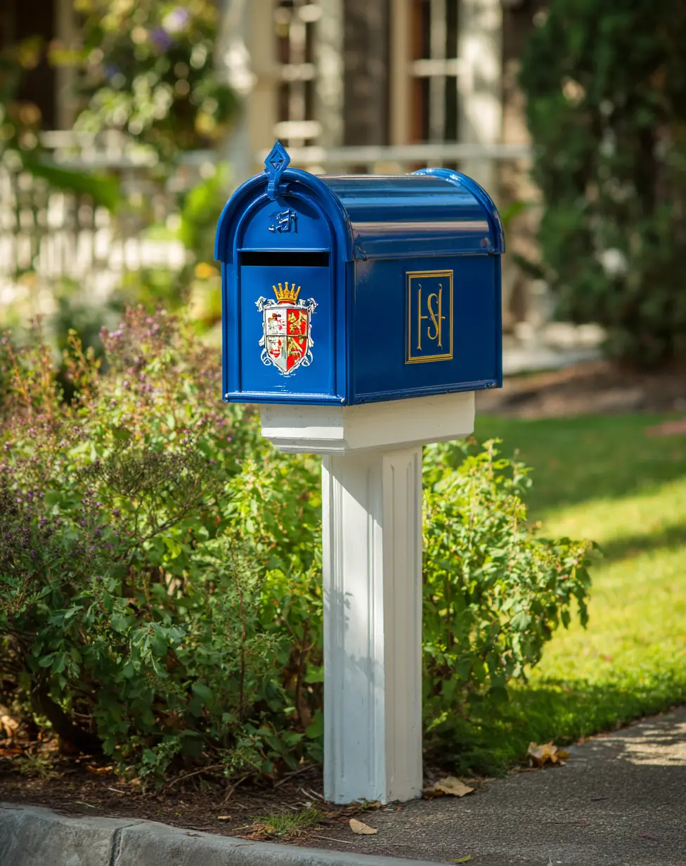 Mailbox with Custom Design