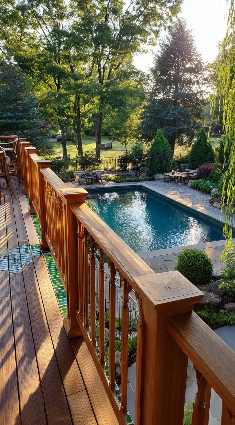 Raised Pool Deck