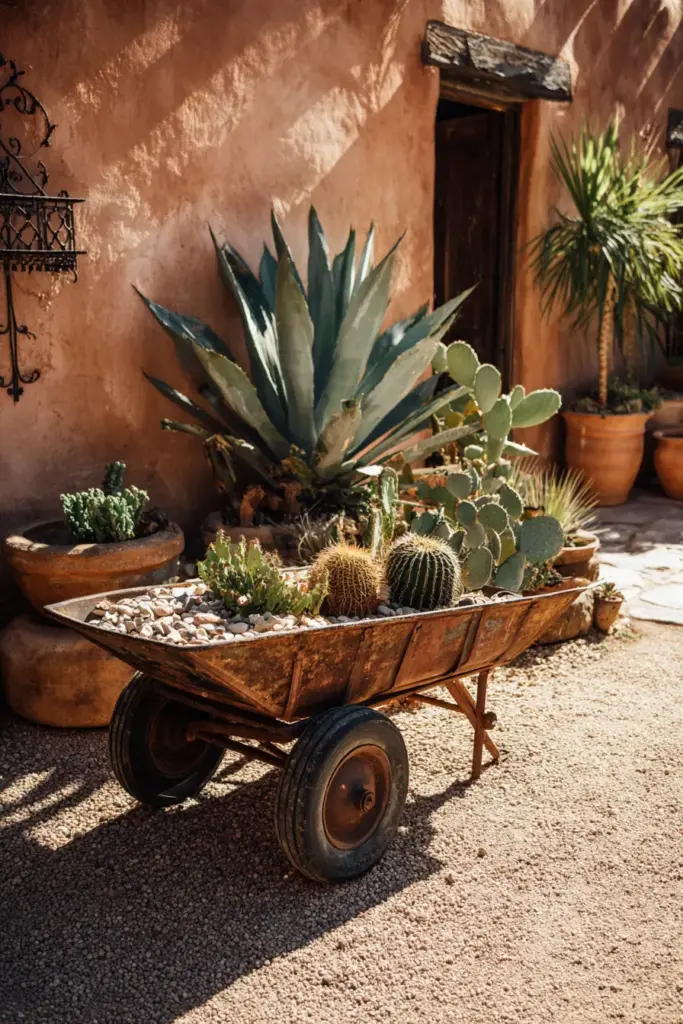Cactus & Gravel Desert Cart