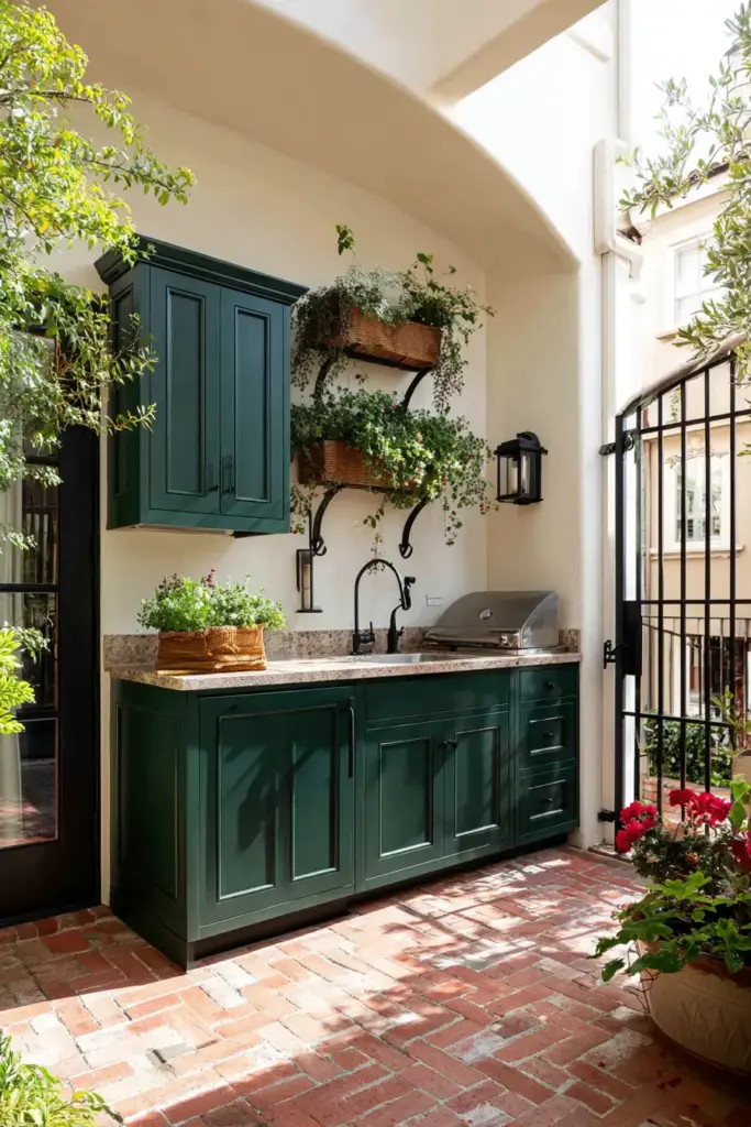 Charming Outdoor Culinary Oasis