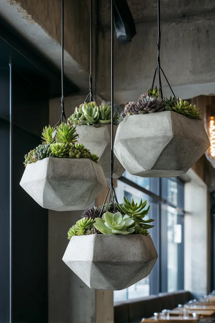 Hanging Concrete Pods
