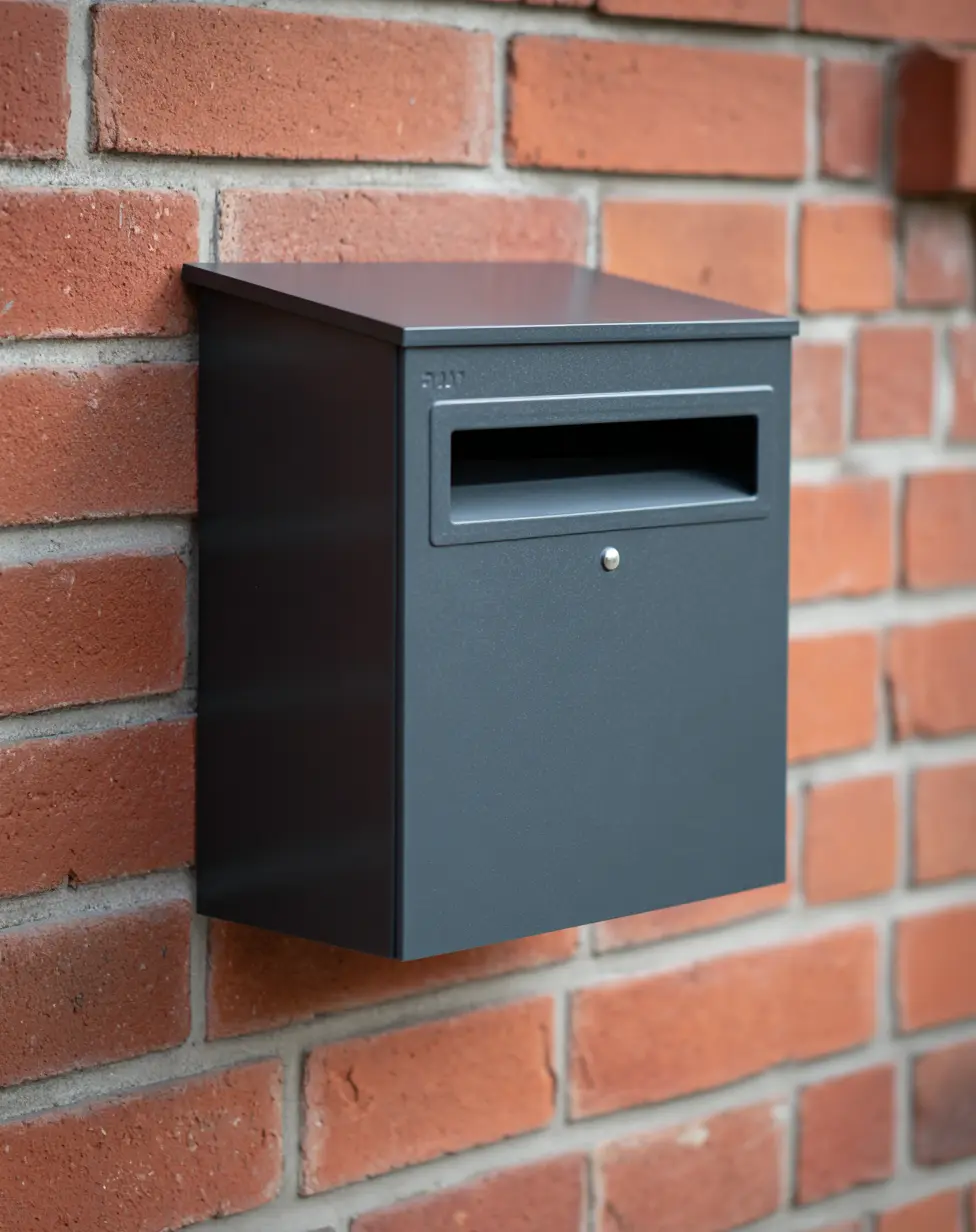 Mailbox with Wall Mount