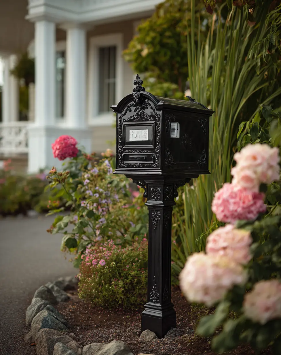 Mailbox with Post Mount