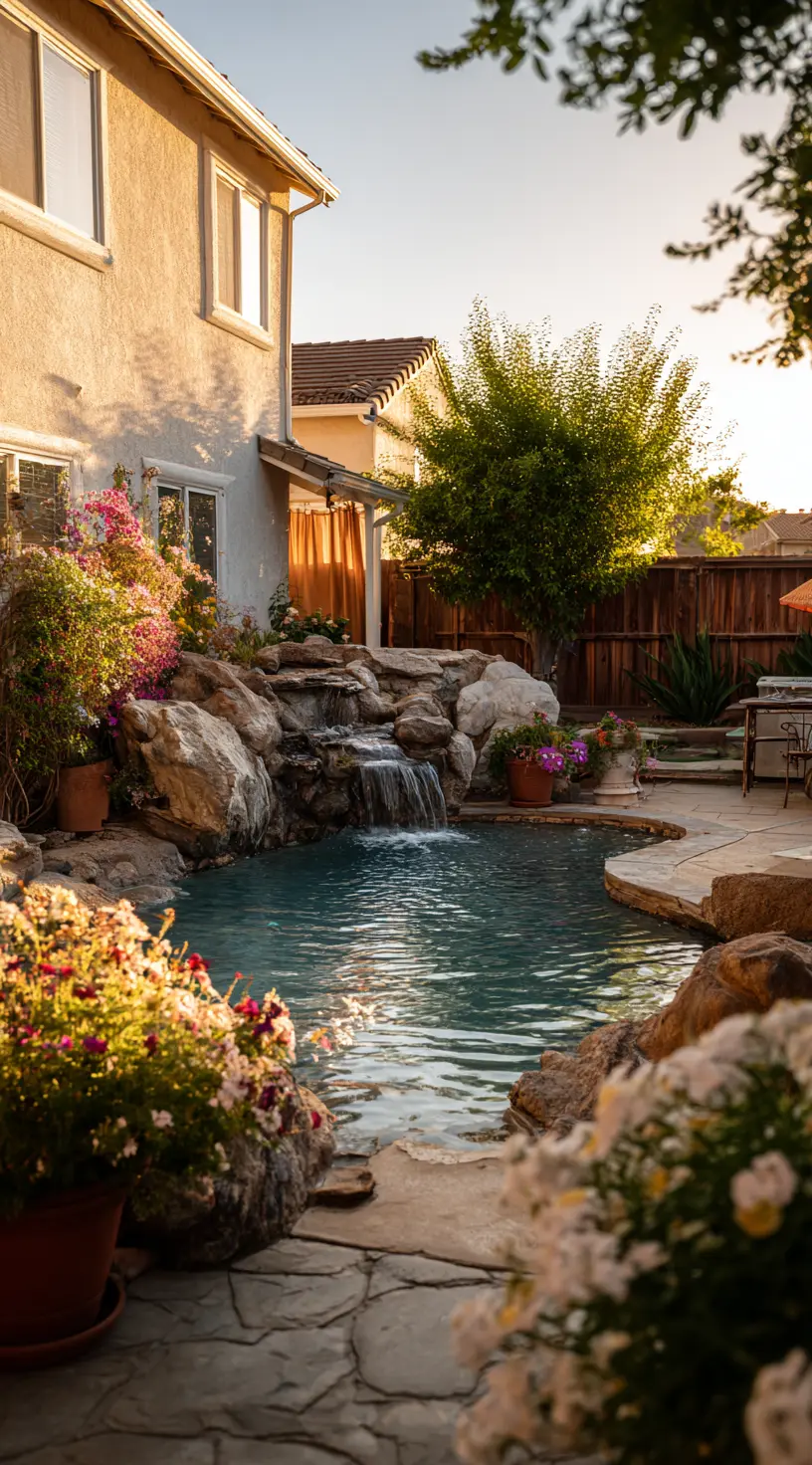 Deck with Water Features