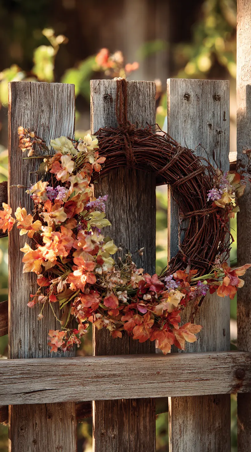 Make a Wreath with Natural Materials