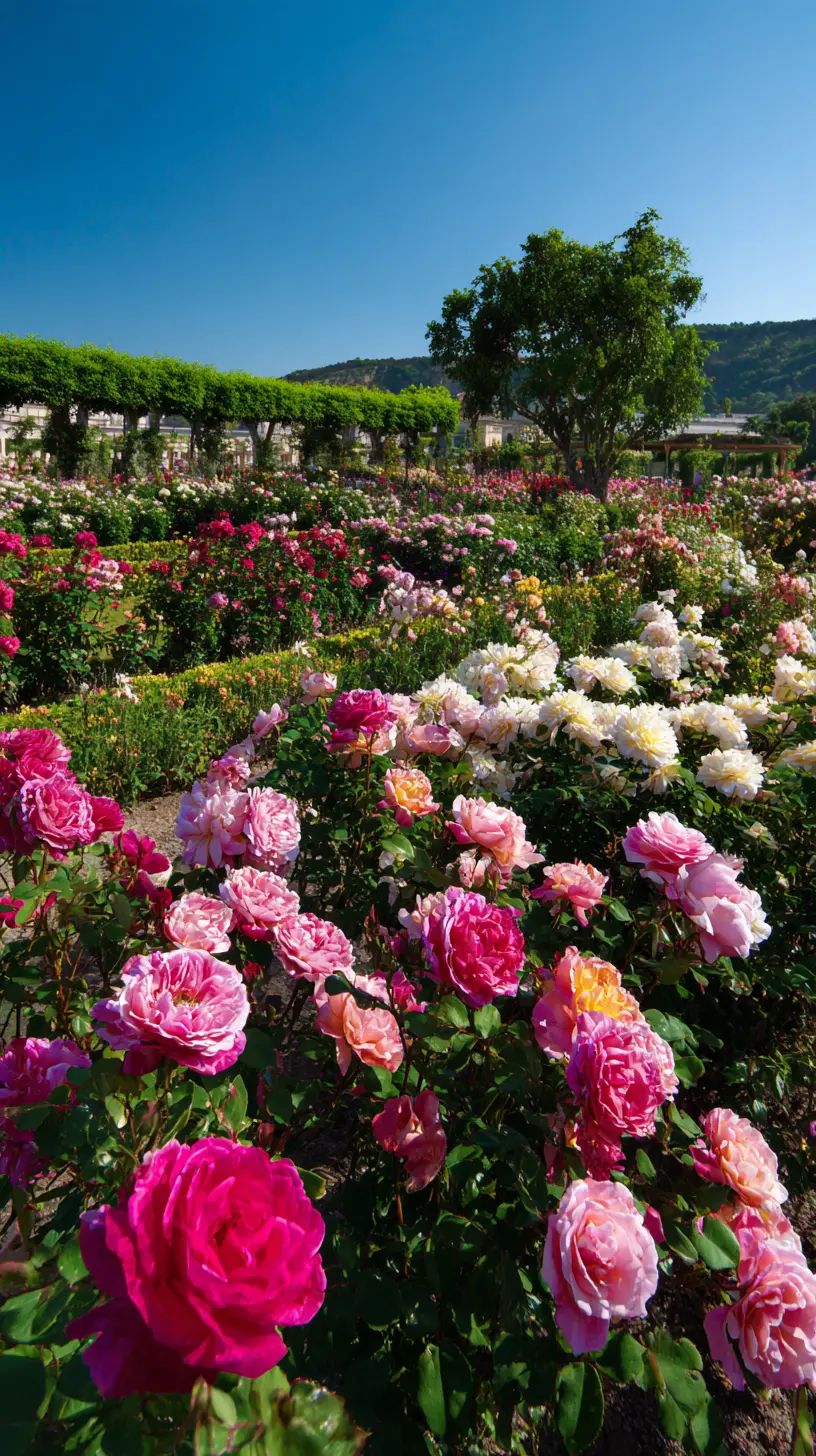 Minimalist Rose Garden