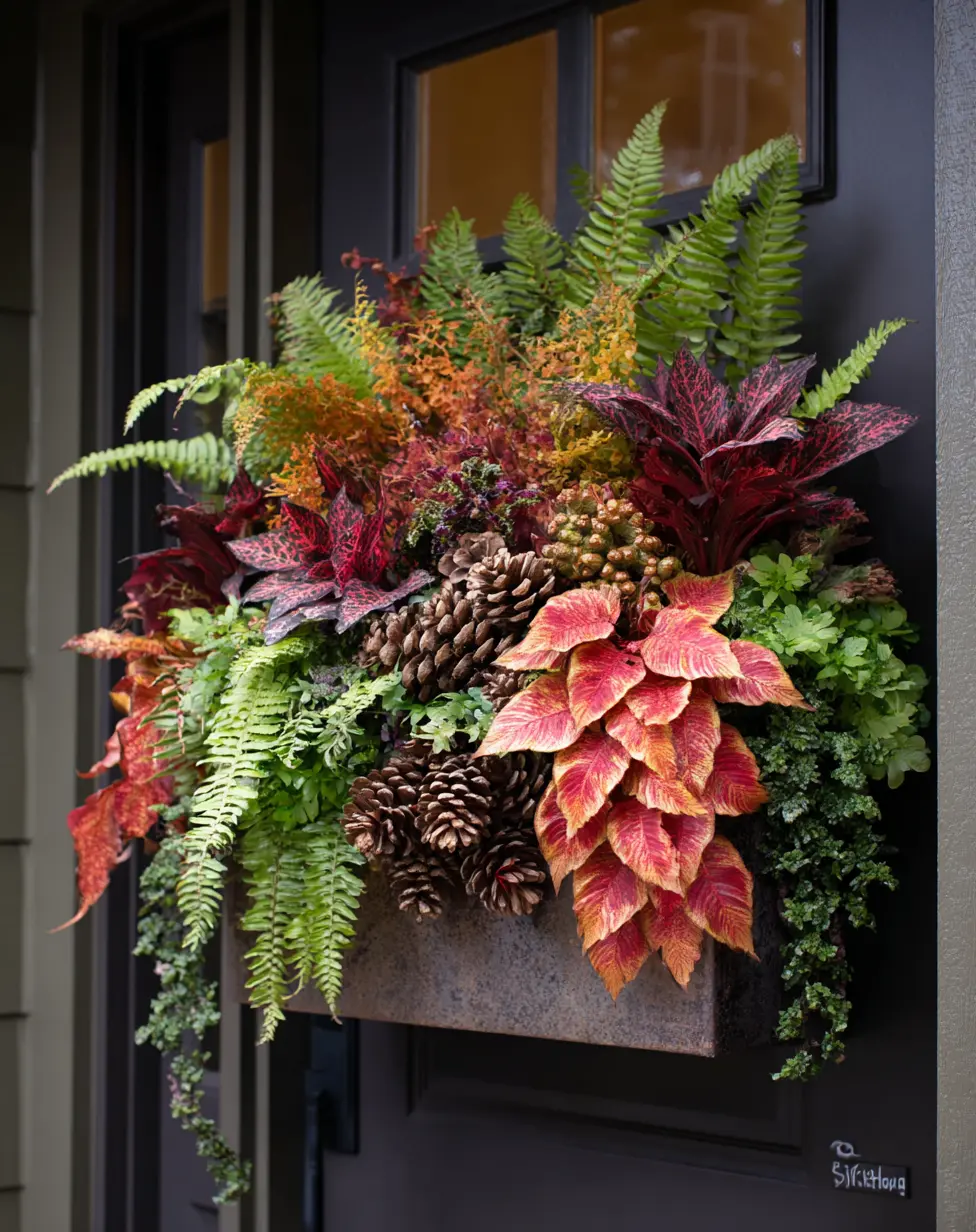 Rustic Charm Coleus Container