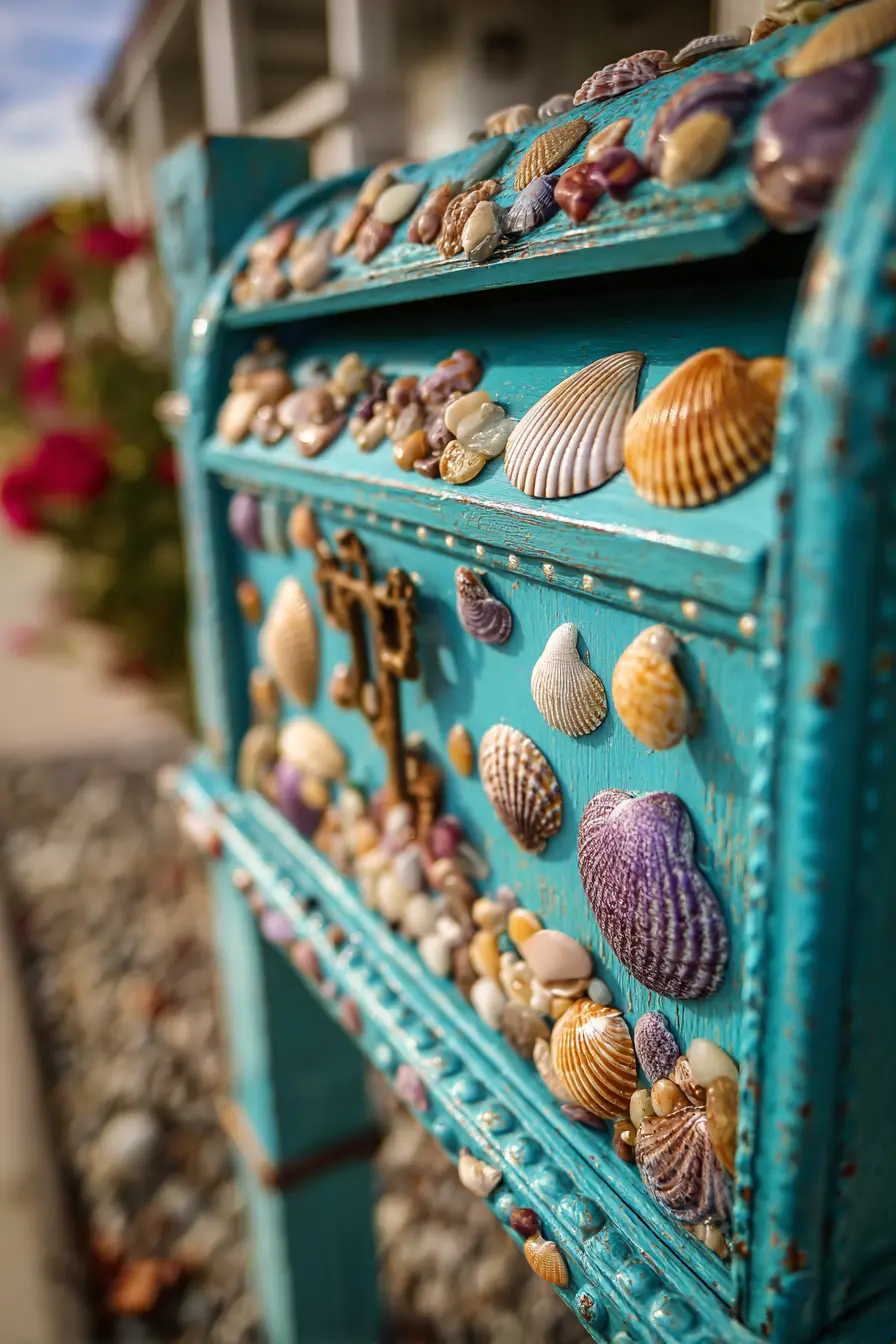 Seashell Adorned Coastal Cottage