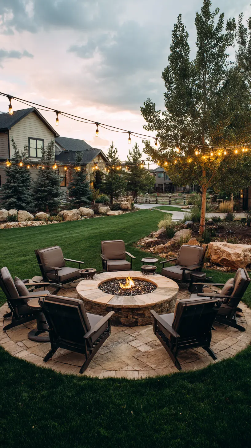 Create a Sunken Firepit Area for a Private Retreat