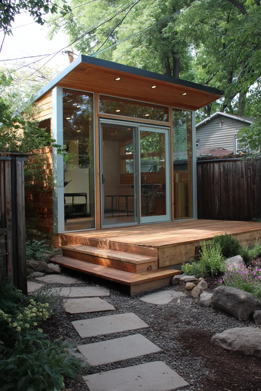Glass and Wood Combo