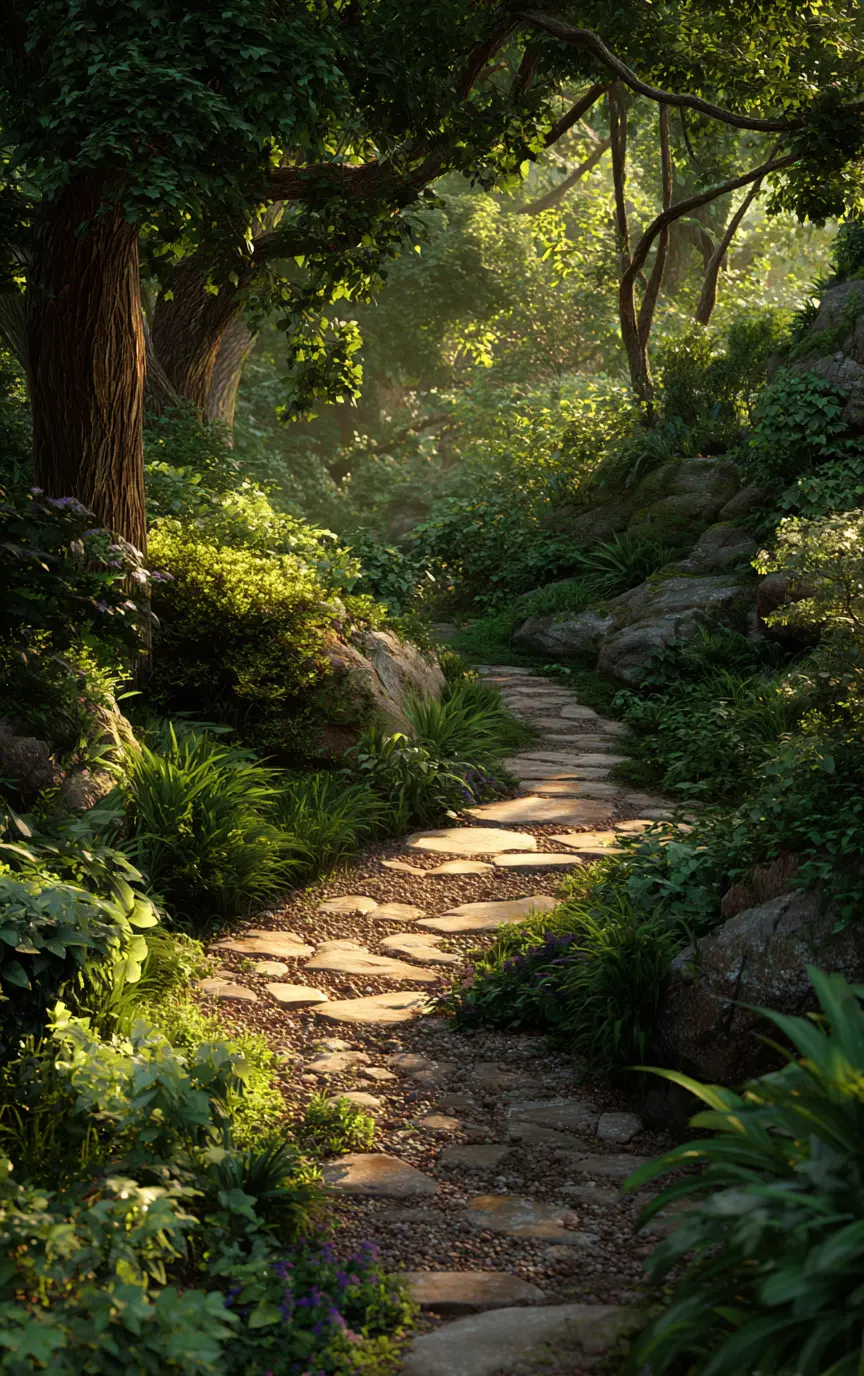 Gravel and Pebble Pathways