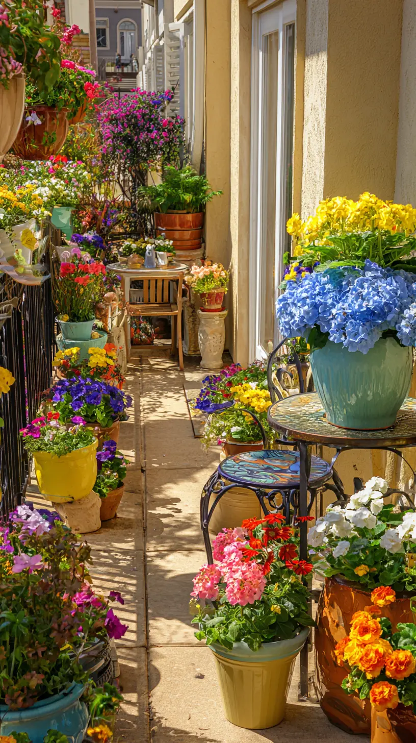 Hang Planters on Railings or Fences
