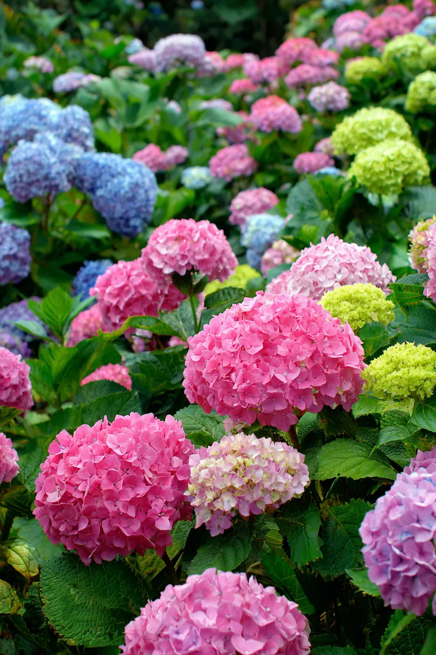 Hydrangea Haven Border