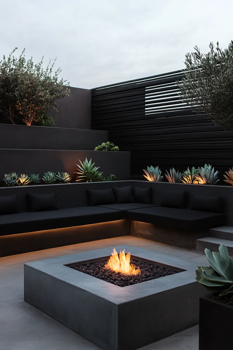 Modern Concrete Oasis