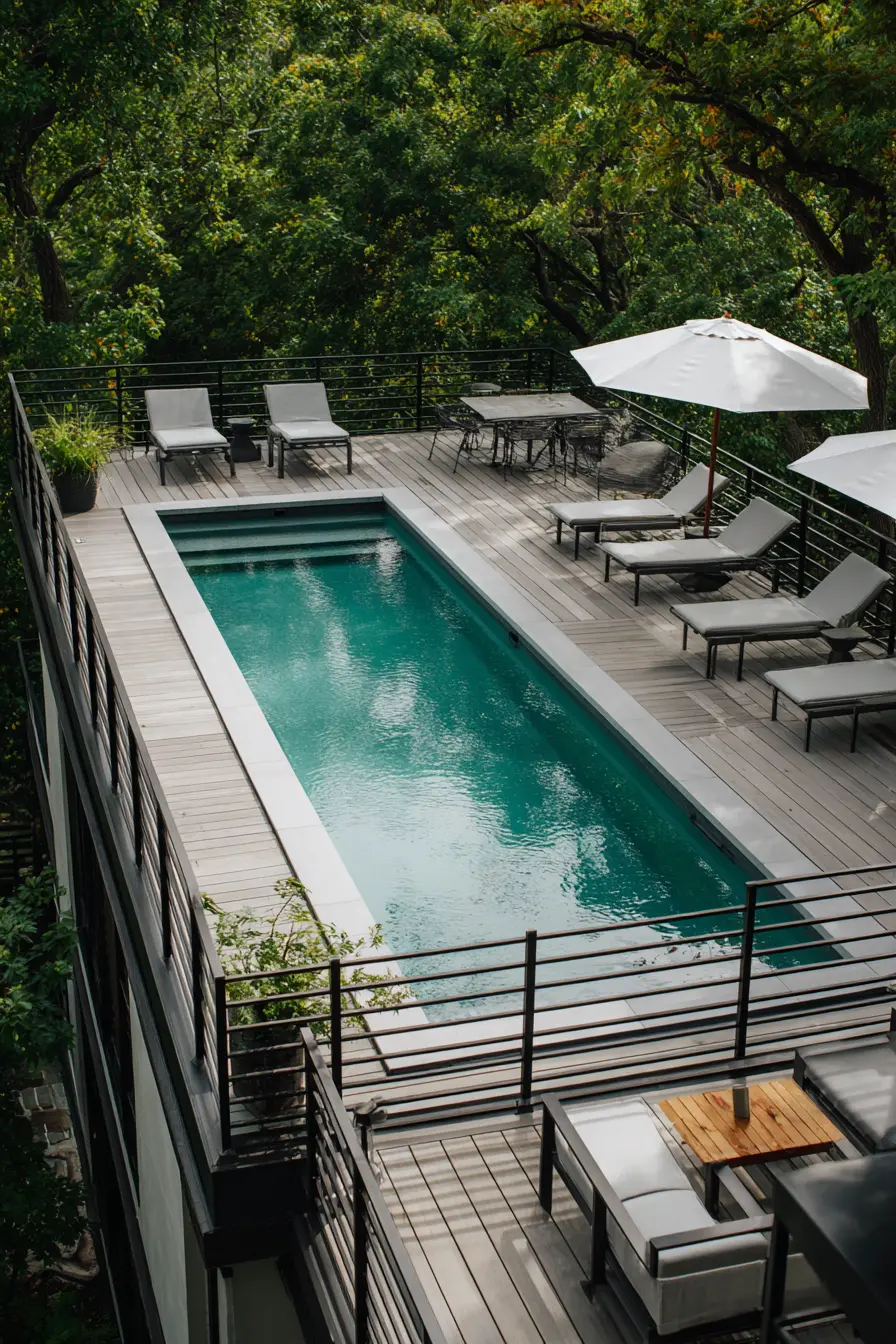 Modern Marvel: Sleek Metal Railings