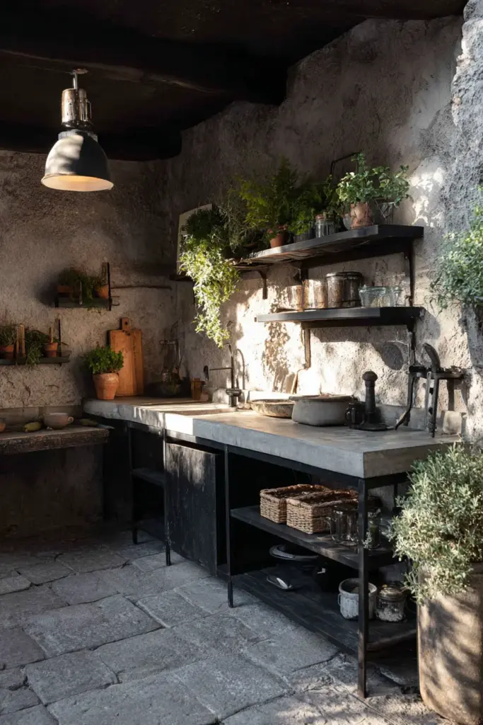 Rustic Modern Herb Garden