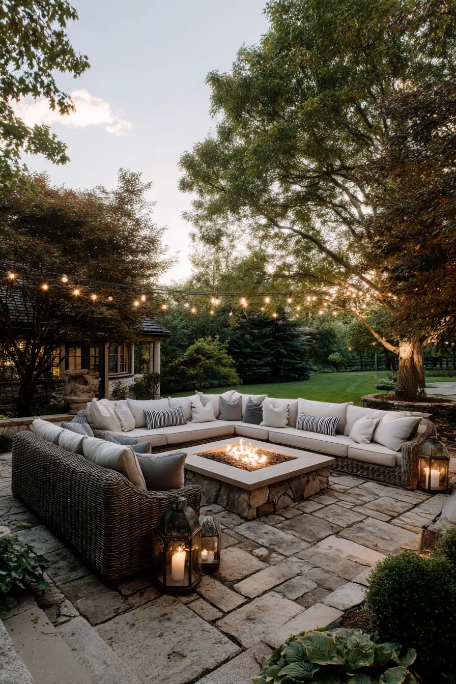 Rustic Retreat with Stone Walls