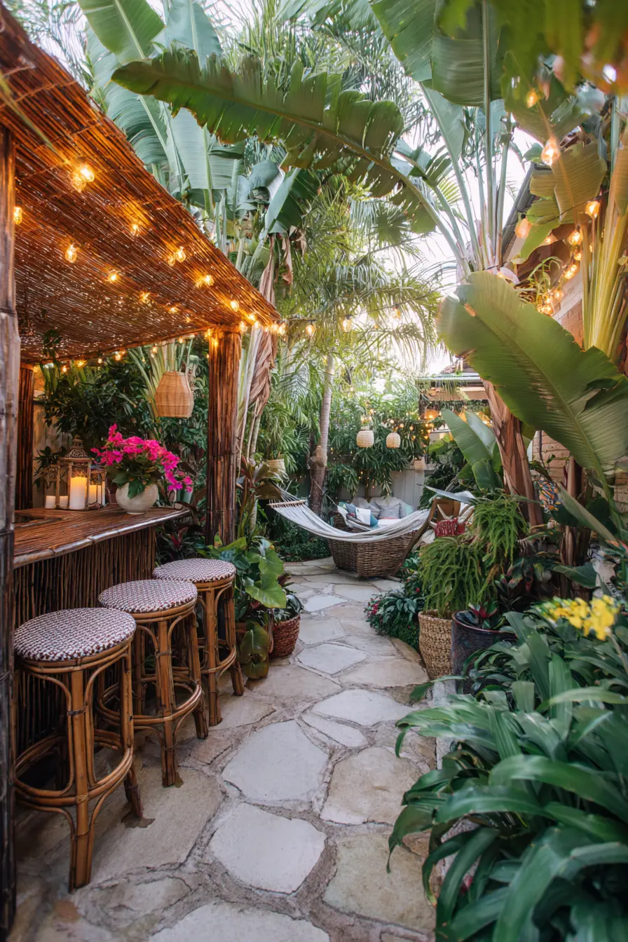 Tropical Backyard Escape