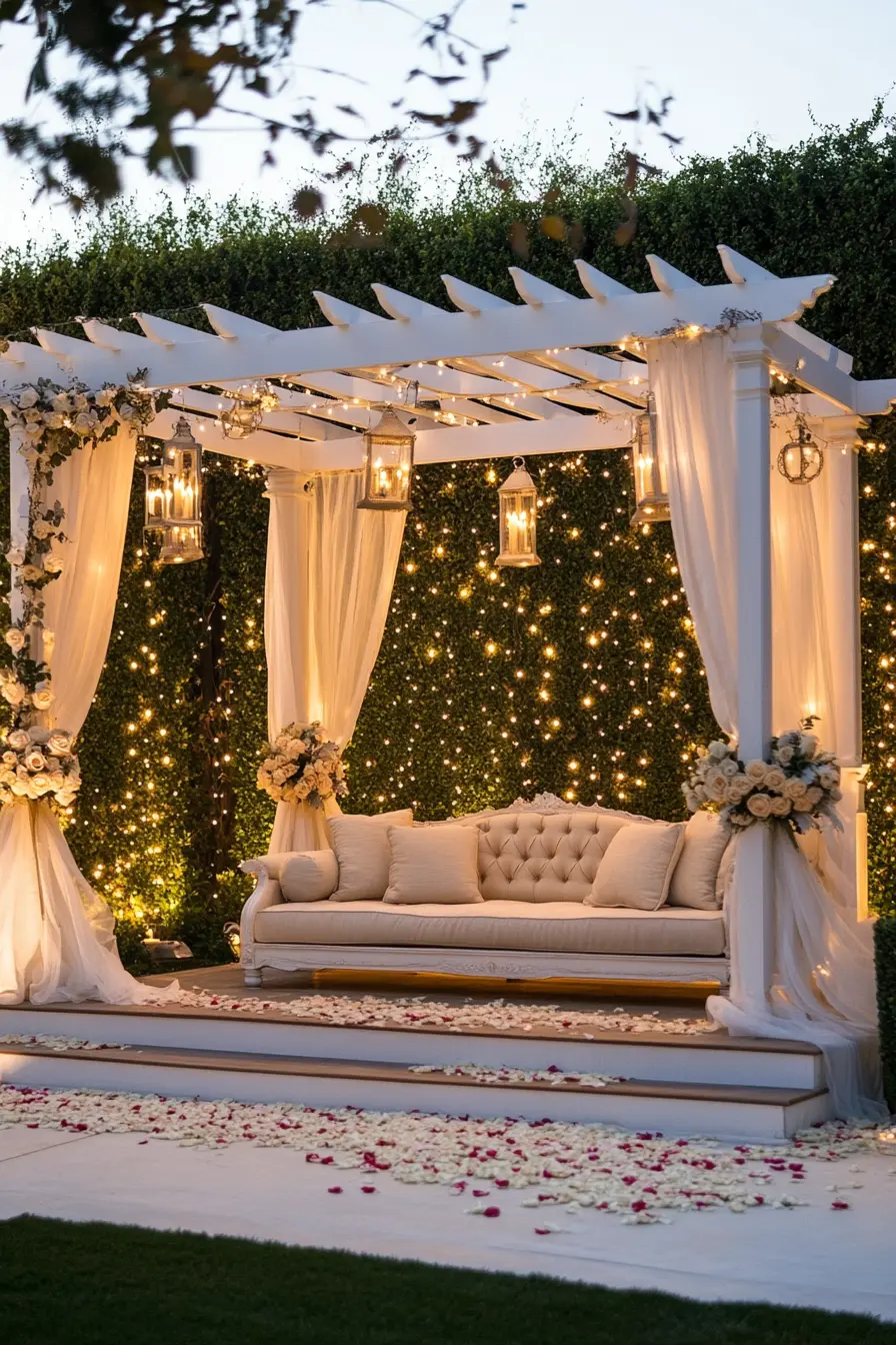 Romantic Pergola-Style Gazebo
