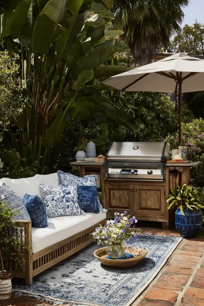 Tropical Relaxation Outdoor Oasis