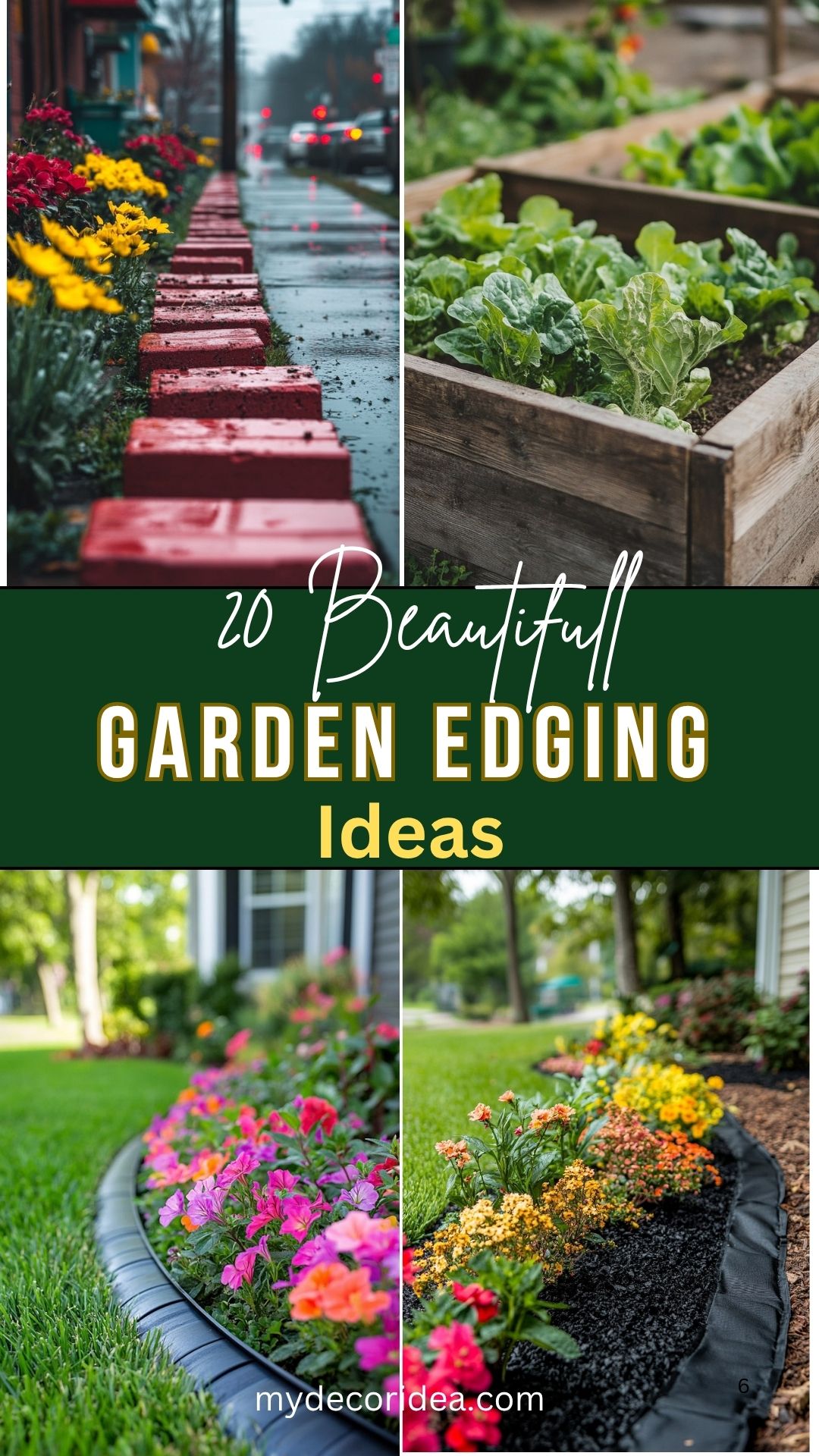 21 Garden Edging Ideas
