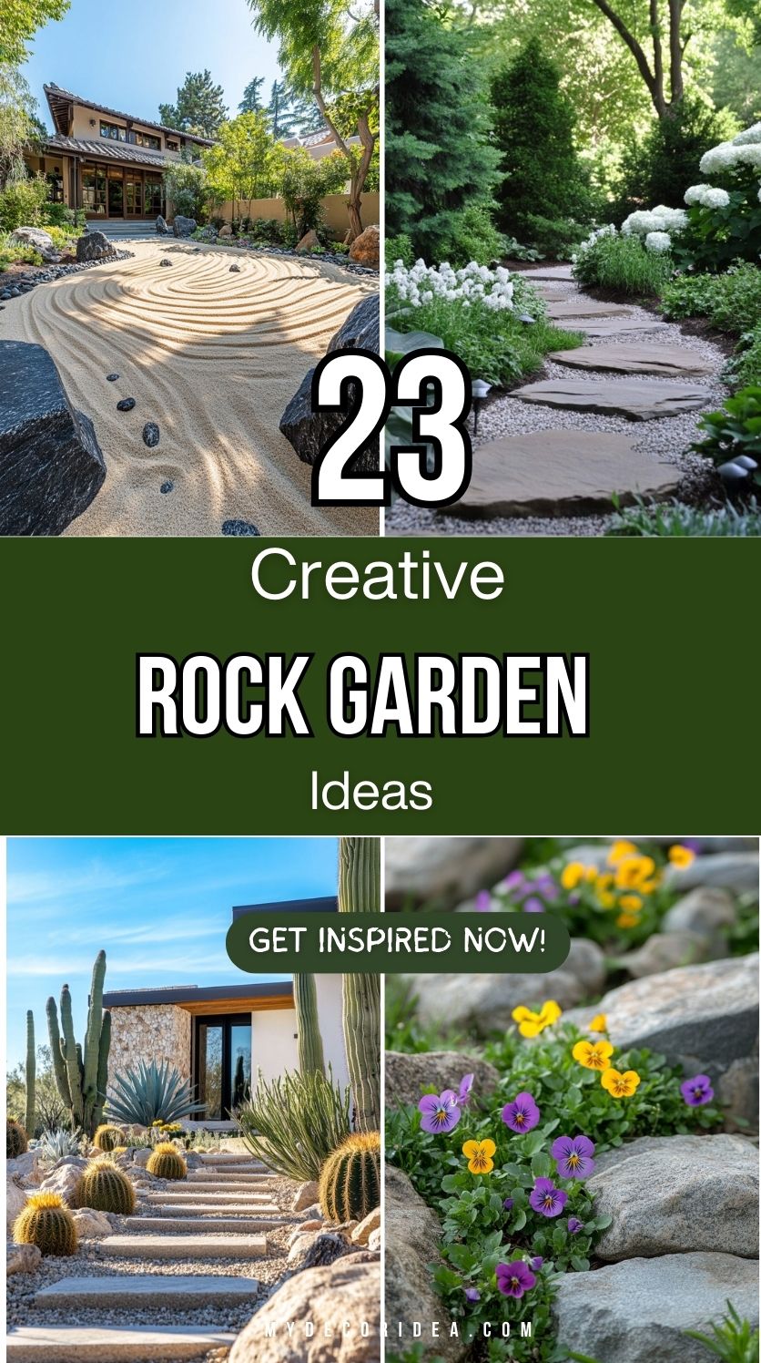 23 Rock Garden Ideas

