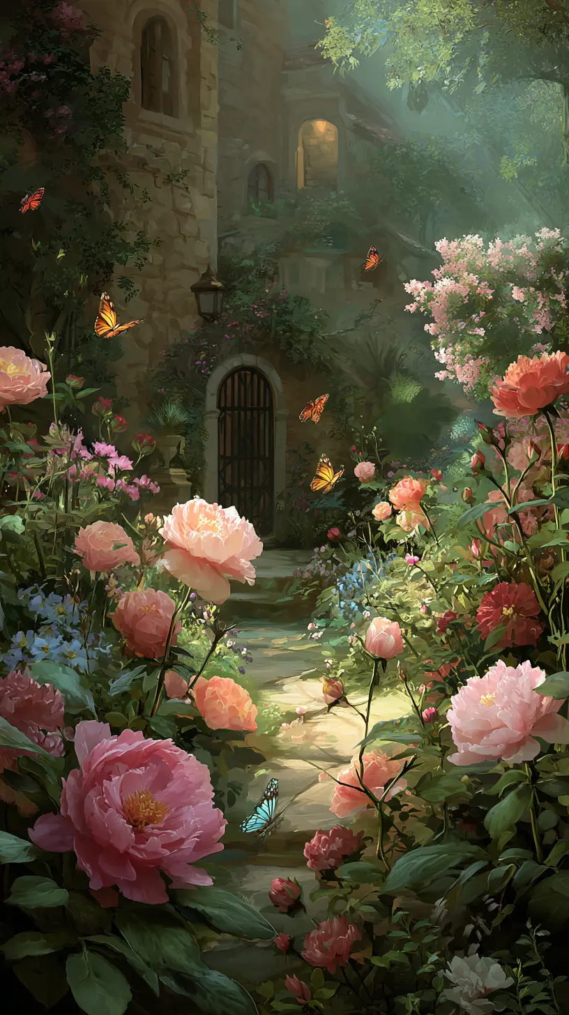Pollinator-Friendly Rose Garden