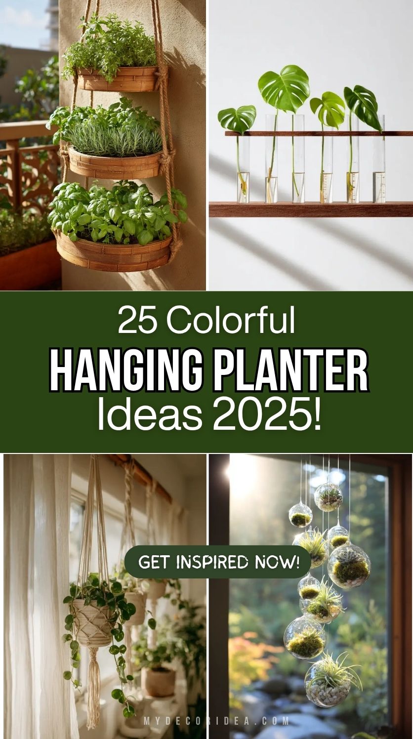 25 Hanging Planter Ideas
