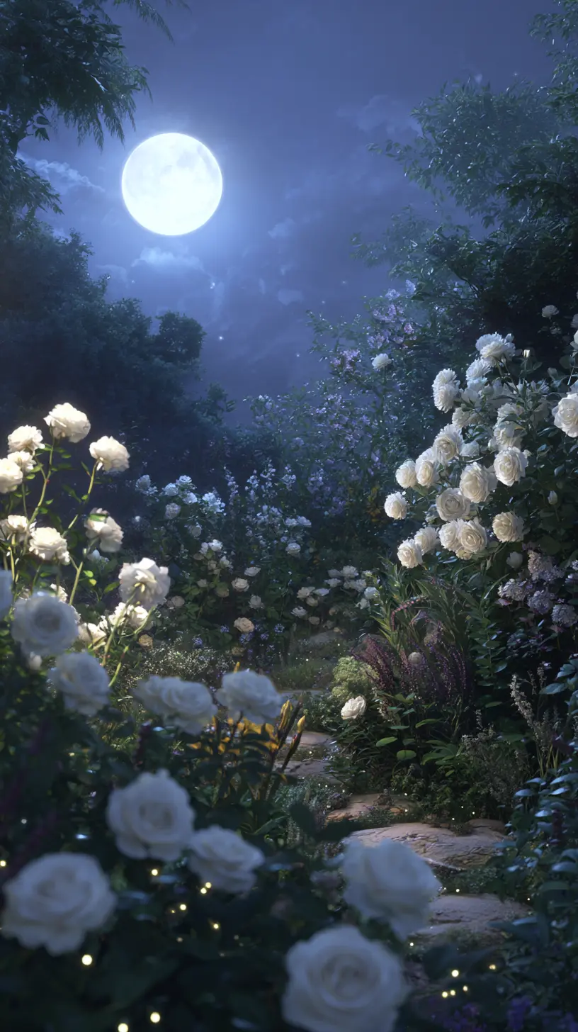 Moonlight Rose Garden