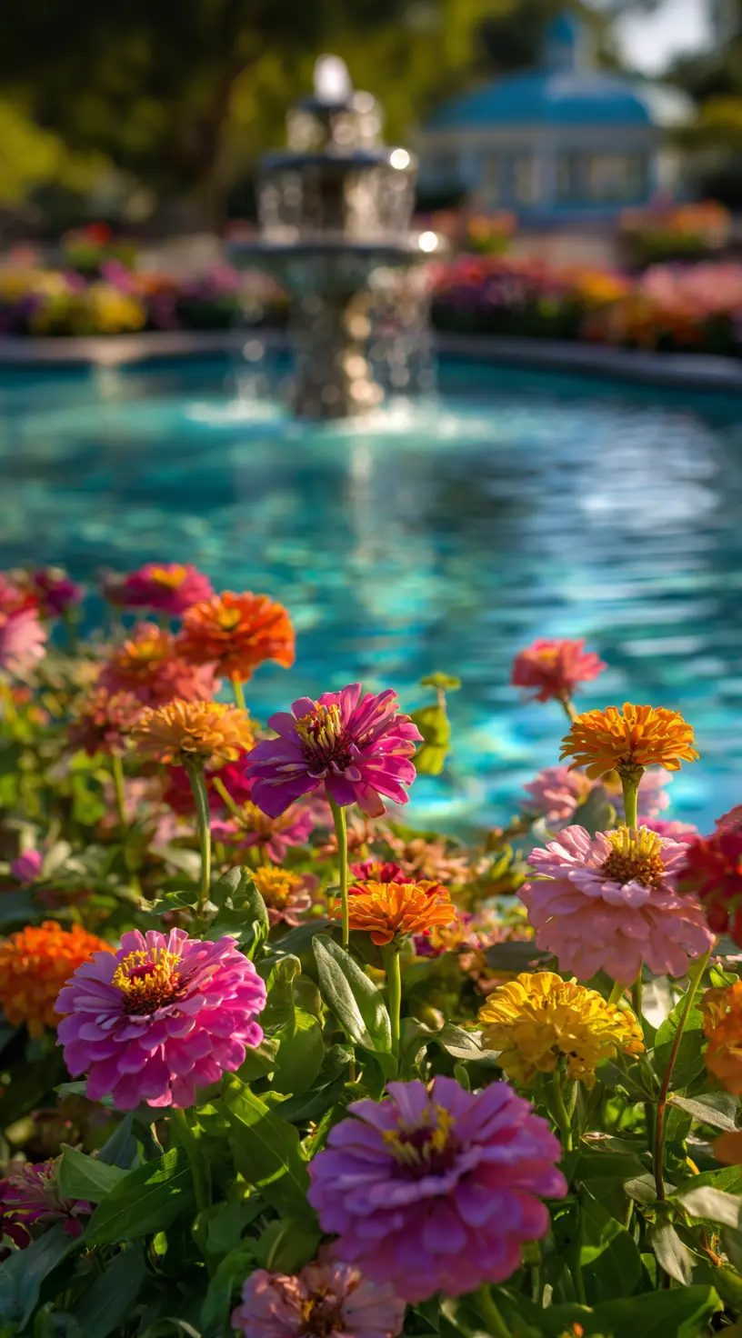 Waterfront Flower Beds