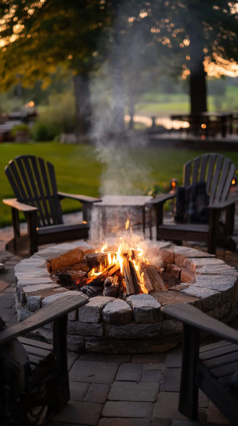 Decide on a Permanent or Portable Firepit