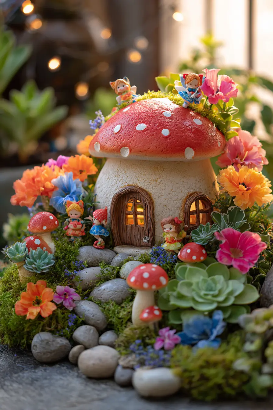 Whimsical Fairy Garden Rocks