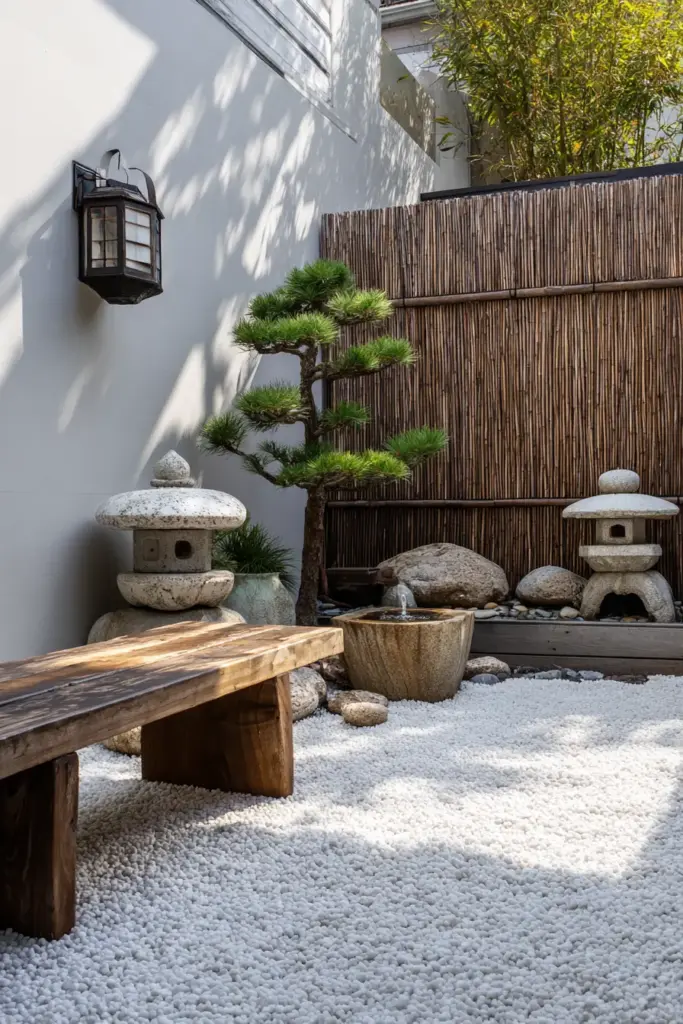 Zen Gravel Courtyard