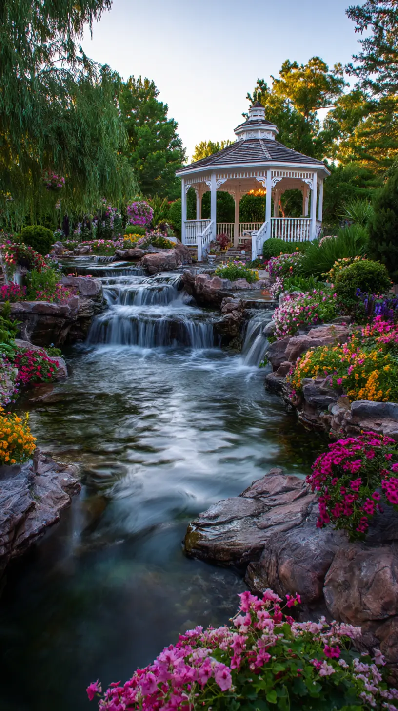 Add a Water Feature for a Soothing Sound
