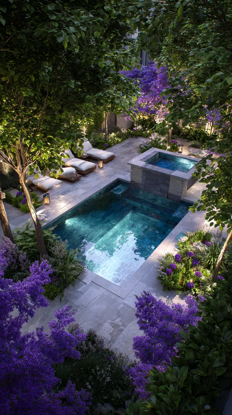 Build a Pool with a Spa Combo
