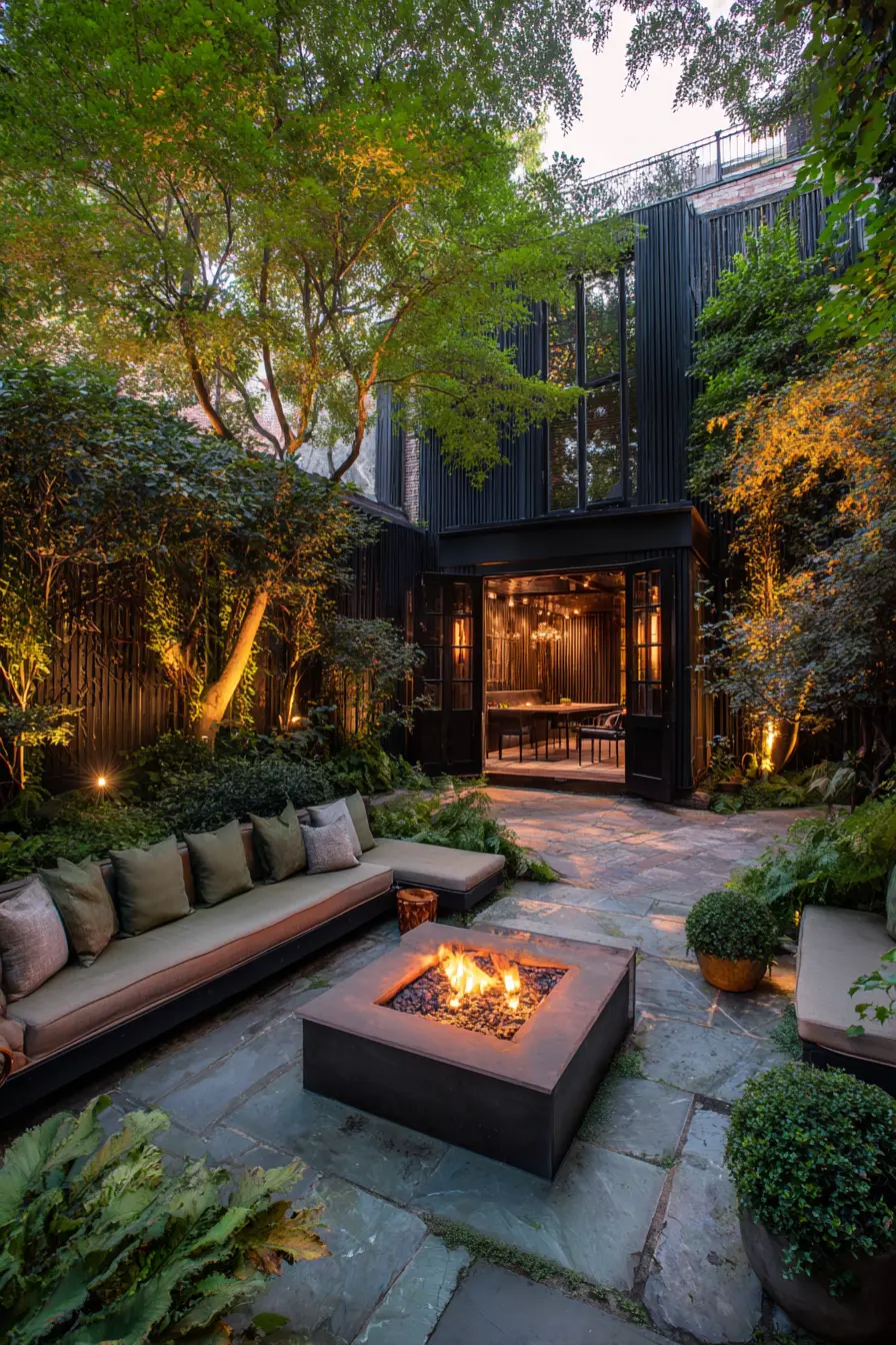 Geometry-Defying Fire Pits