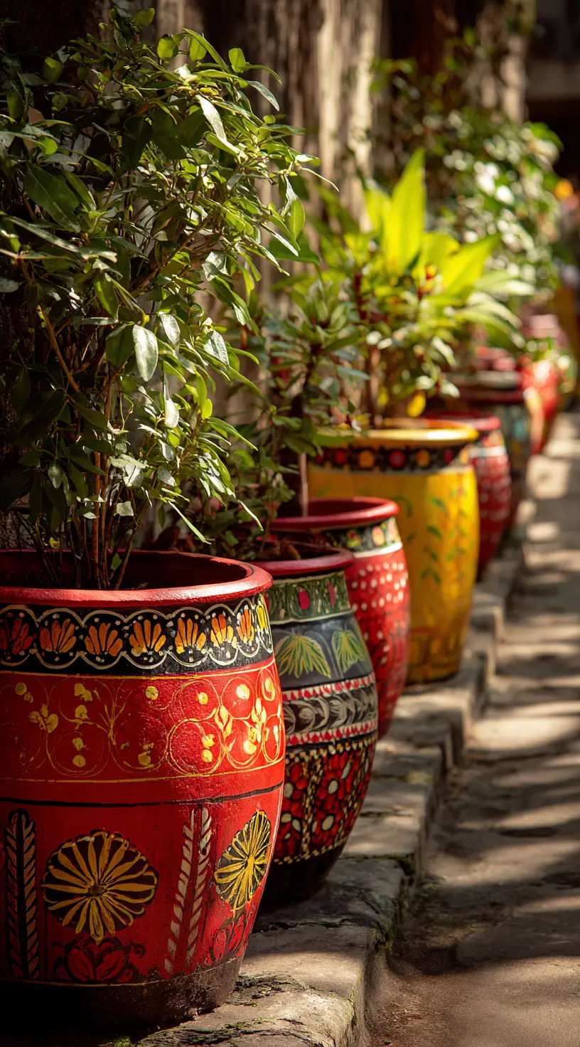 Painted Planters