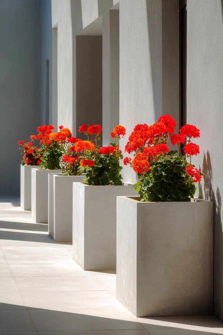 Concrete Cube Planters