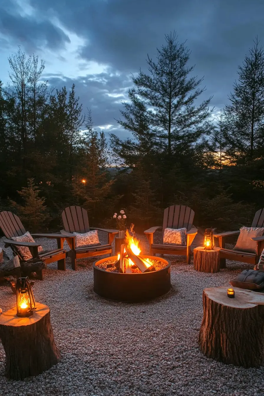 Cozy Campfire Lounge