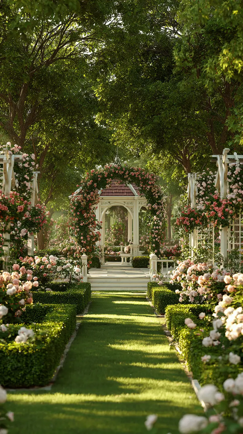 Fragrant Rose Walkway