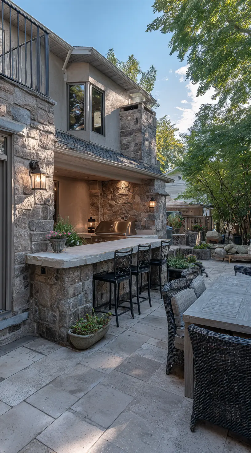 Incorporate an Outdoor Kitchen