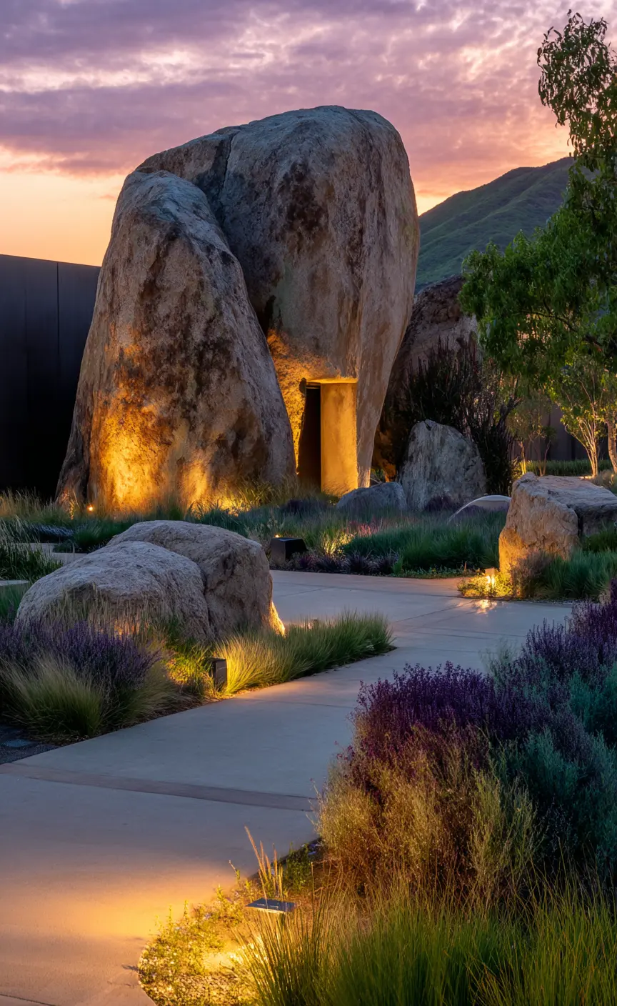 Large Boulders for a Bold Statement
