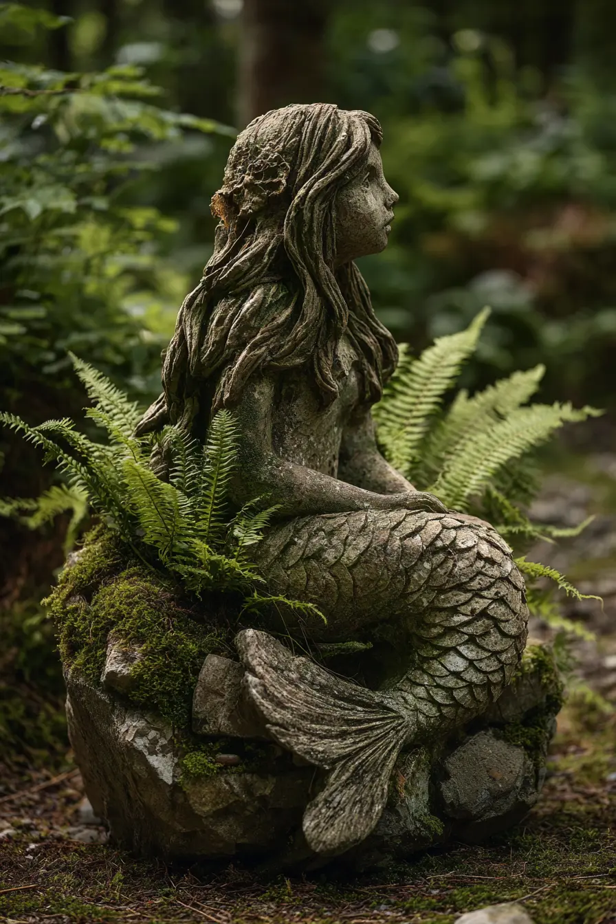 Mystical Mermaid Sculpture
