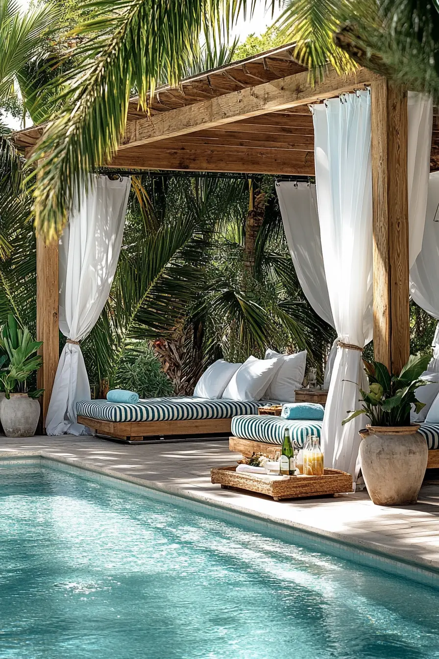 Poolside Cabana Gazebo