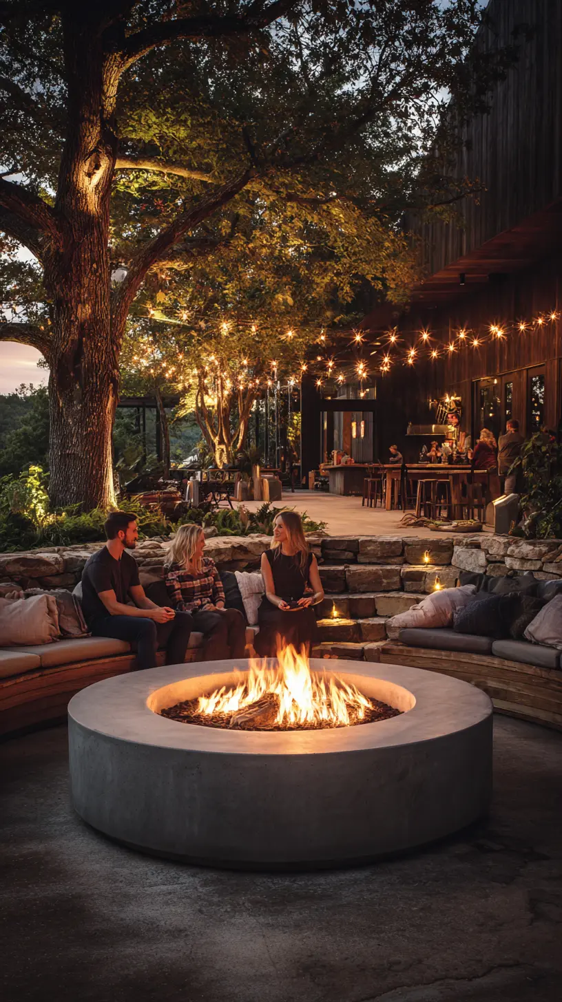 Think About the Firepit’s Shape and Design