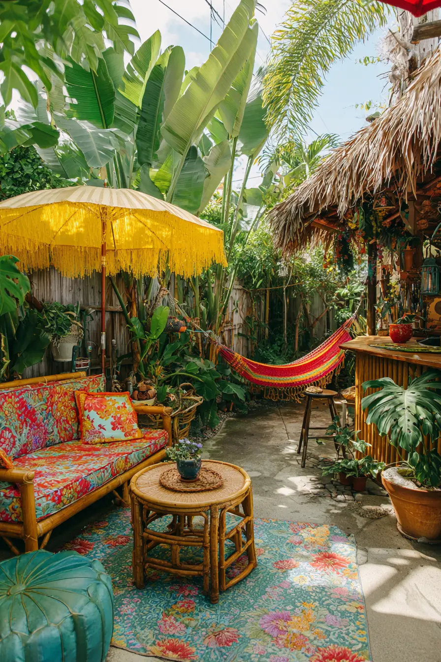 Tropical Leaf Retreat