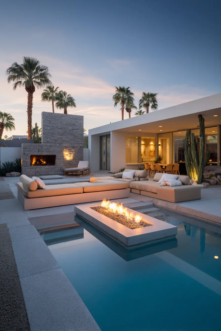 Fire and Water Features