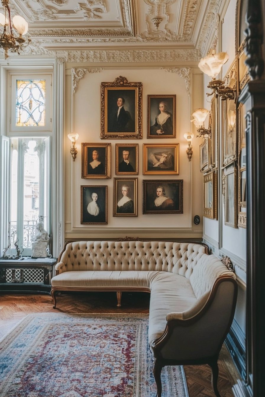 Framed Portrait Gallery Wall